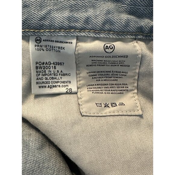 Adriano Goldschmied Ex-Boyfriend Slim / Slouchy Slim Jeans Distressed Size 28 - Picture 7 of 7